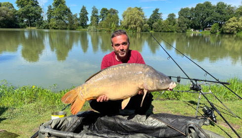A 33 lb fish from Lillybelle, Aug 2024