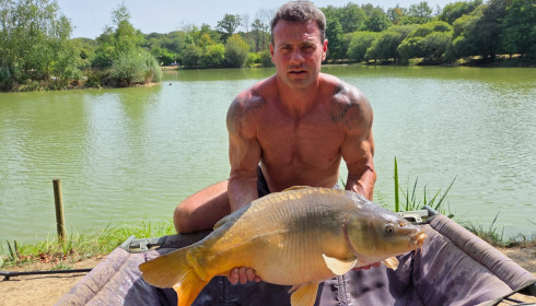 A 32 lb carp from Lillybelle, Dean Mulligan, Aug 2025