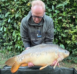 A 35 lb carp from Lillybelle, Chris Browne, Aug 2025