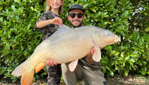 A 27 lb fish from Lillybelle, Aug 2023