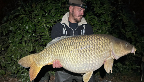 A 43 lb 2 oz fish from Lillybelle, Common, Oct 2025