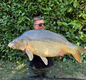 A 48 lb carp from Lillybelle, Richard Catlow, Aug 2025