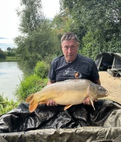 A 36 lb fish from Lillybelle, Mark Greenwaood, Aug 2023