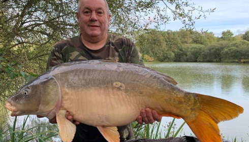 A 38 lb fish from Lillybelle, Alan Polley, Sep 2023
