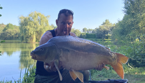 A 41 lb fish from Lillybelle, Rick Stepian, Aug 2023