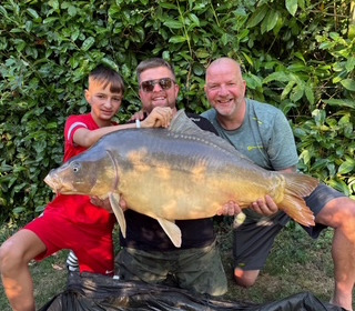 A 48 lb fish from Lillybelle, Aug 2025