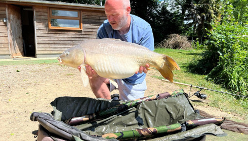 A carp from Lillybelle, May 2025