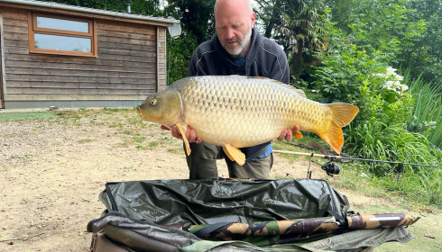 A carp from Lillybelle, May 2025
