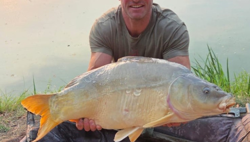 A 32 lb carp from Lillybelle, Dean Mulligan, Aug 2025