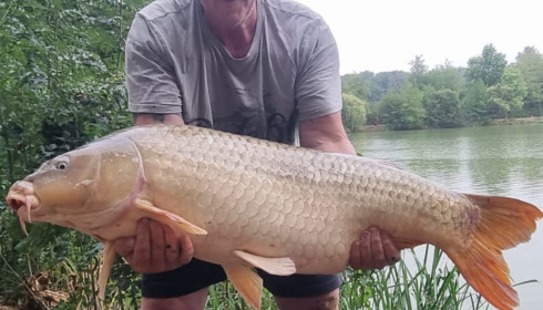 A 51 lb carp from Lillybelle, Warren Mulligan, Aug 2025