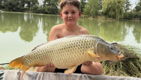 A 22 lb 7 oz carp from Lillybelle, Obi Morris, Aug 2025
