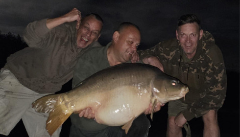 A 50 lb carp from Lillybelle, Oct 2023