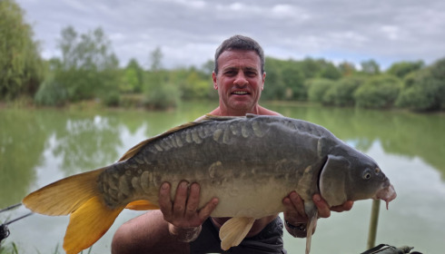 A 28 lb carp from Lillybelle, Dean Mulligan, Aug 2025