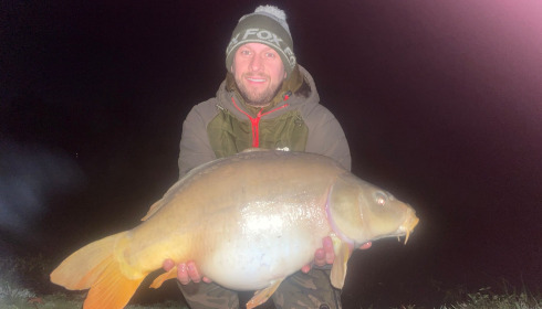 A 37 lb 8 oz fish from Lillybelle, Mirror, Nov 2024