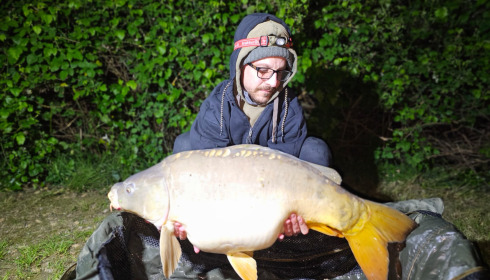 A 32 lb fish from Lillypool, Ashley, Apr 2024