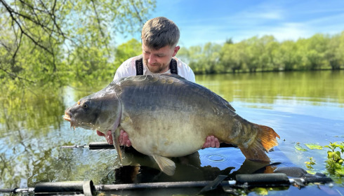 A 49 lb 10 oz fish from Lillypool, Mirror Carp Personal Best, Apr 2024