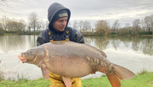 A carp from Lillypool, Dec 2023