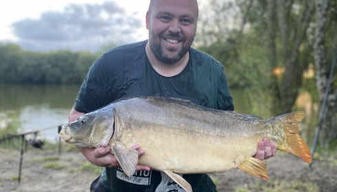 A 29 lb 8 oz carp from Lillypool, Simon Bishop, Jul 2024