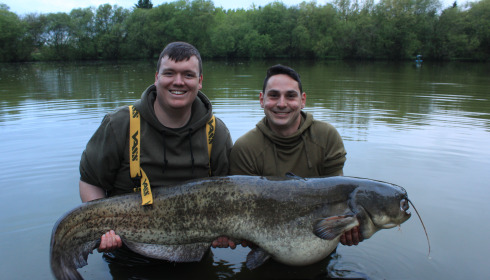 A 74 lb fish from Lillypool, 74lb cat, Apr 2025
