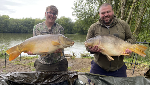 A 24 lb carp from Lillypool, Riley Smith, Jul 2024