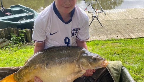 A carp from Linstant, May 2024