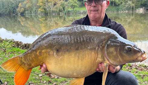 A carp from Linstant, Nov 2024