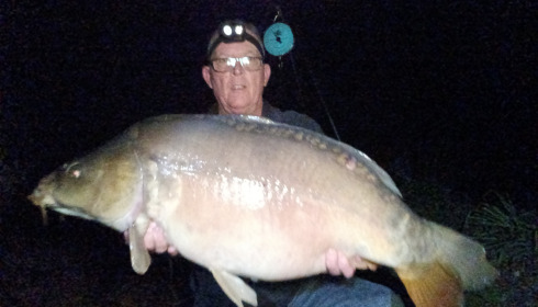 A 40 lb 8 oz fish from Linstant, Mirror, Oct 2024