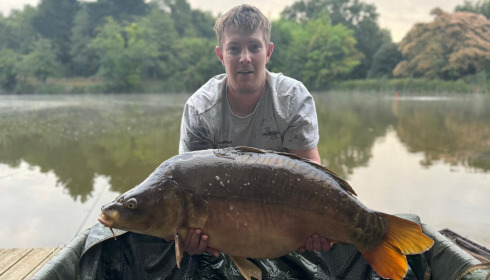 A 43 lb fish from Linstant, 2nd catch of the week, Aug 2024