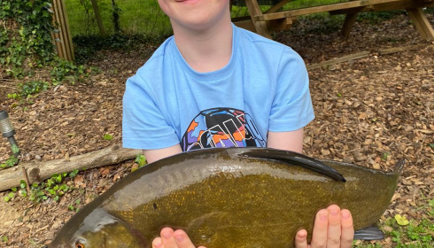 A carp from Linstant, May 2024