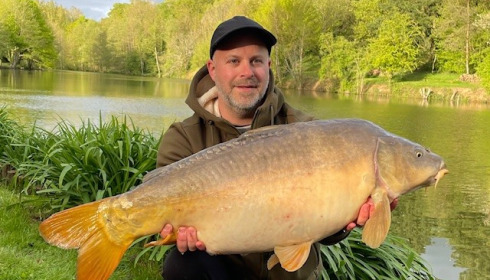 A 34 lb 4 oz fish from Linstant, Apr 2025