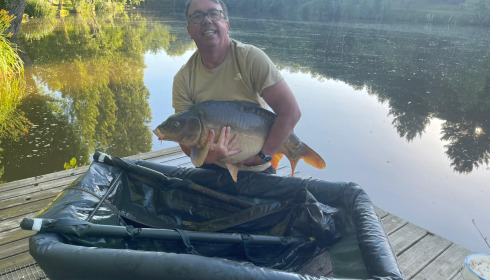 A 41 lb fish from Linstant, May 2025