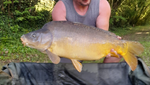 A 28 lb fish from Linstant, Apr 2025