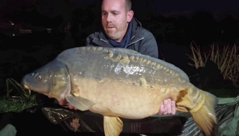 A carp from Linstant, Nov 2023