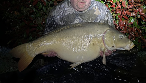 A 46 lb 8 oz carp from Maniere, Paul Hogarth, Mar 2024