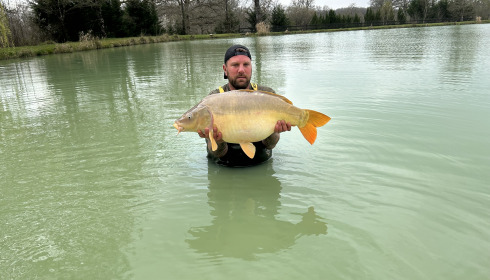 A 30 lb fish from Maniere, Miror, Mar 2025