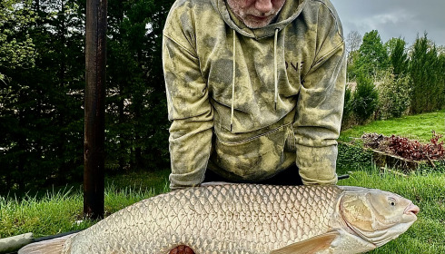 A 40 lb carp from Maniere, Mark Passingham, Apr 2025