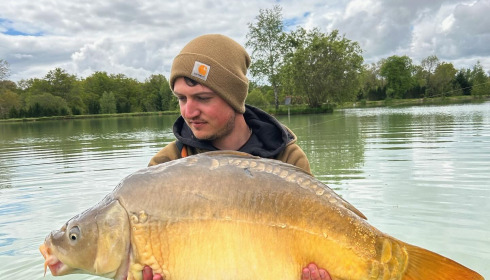 A 33 lb carp from Maniere, Jack Dalton, Apr 2024