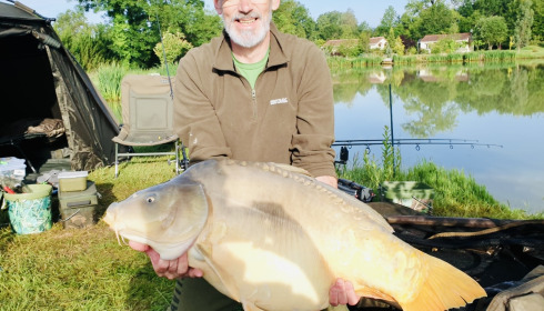A 48 lb 8 oz carp from Maniere, Ian S, Jun 2024