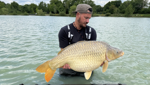 A 39 lb 2 oz fish from Maniere, Common Carp (Stunning), May 2025