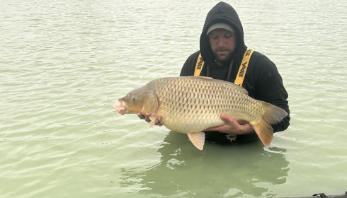 A 28 lb fish from Maniere, Common, Mar 2025