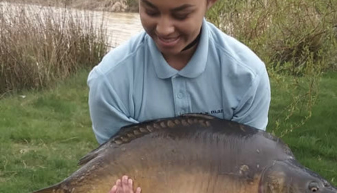 A carp from Maniere, Nov 2023