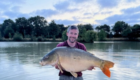 A 55 lb fish from Maniere, Mirror, Aug 2024