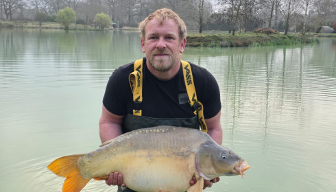 A 40 lb fish from Maniere, Mar 2025
