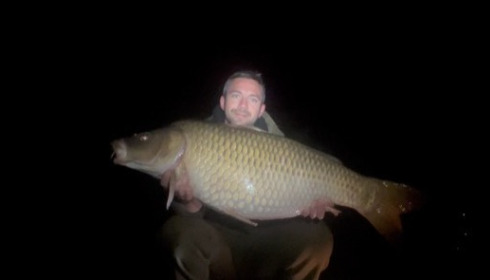 A 36 lb fish from Maniere, Common, Aug 2024