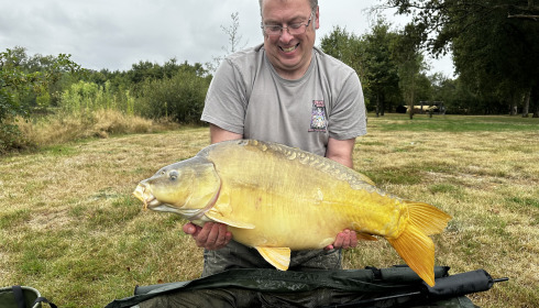 A 37 lb fish from Maniere, Mirror, Sep 2024