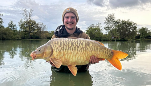 A 27 lb carp from Maniere, Jack Dalton, Apr 2024