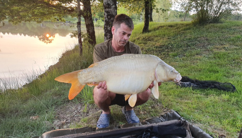 A carp from Maniere, Nov 2023