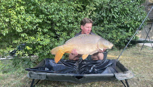A 36 lb 5 oz fish from Mas Bas Lotus Lake, Jul 2025