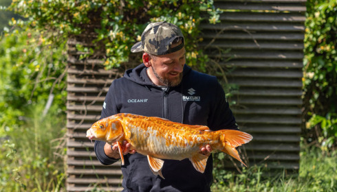 A carp from Mas Bas Lotus Lake, Jun 2024