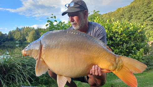 A carp from MDP Lake, Feb 2025